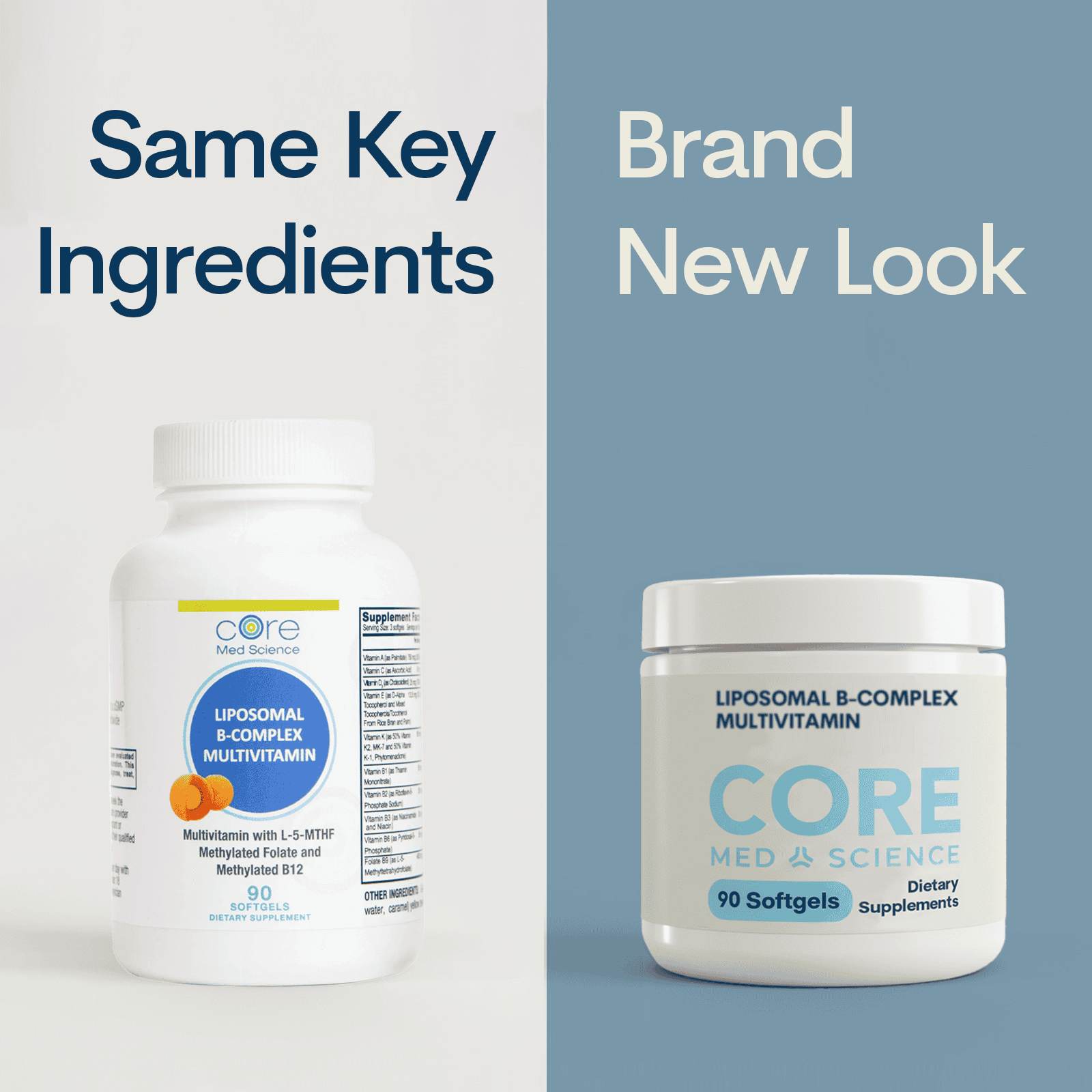 Liposomal Active B-Complex Multivitamin with Minerals Softgels