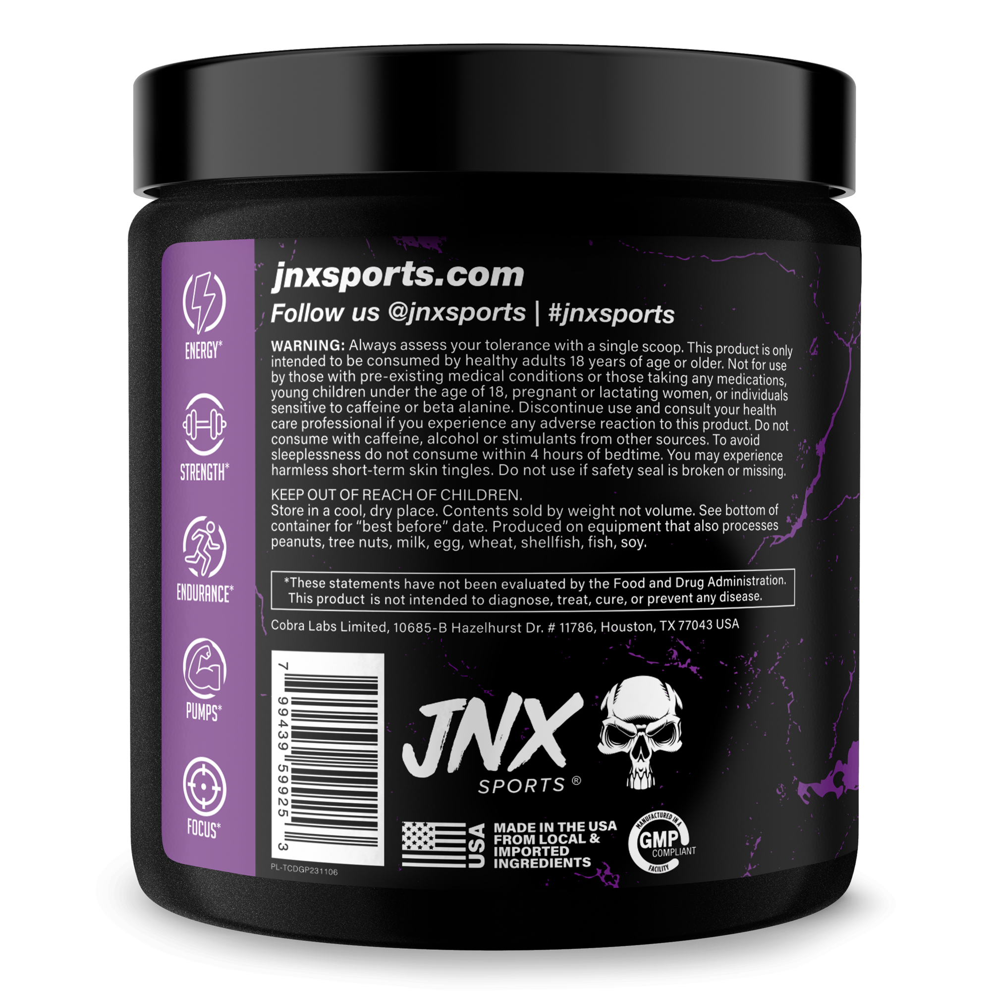Pre Workout Fitness Supplement Powder