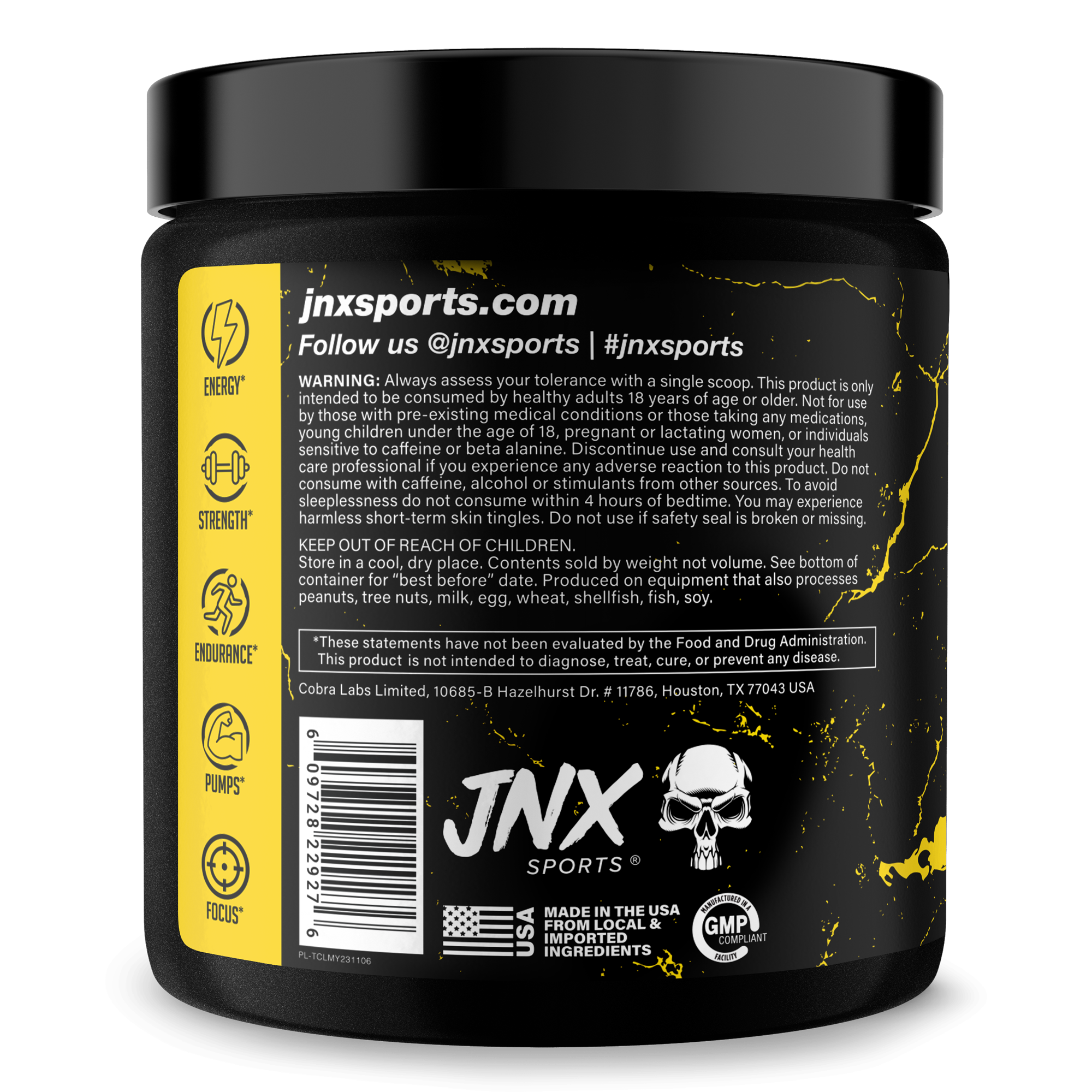 Pre Workout Fitness Supplement Powder