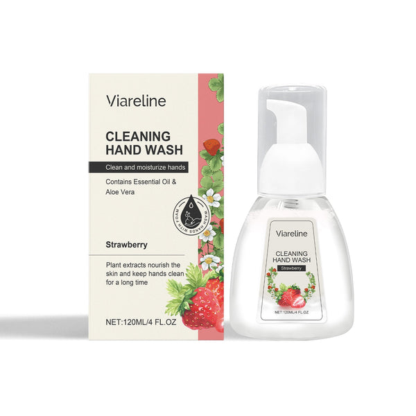 Strawberry Foaming Hand Sanitizer Gentle Moisturizing Cleanser