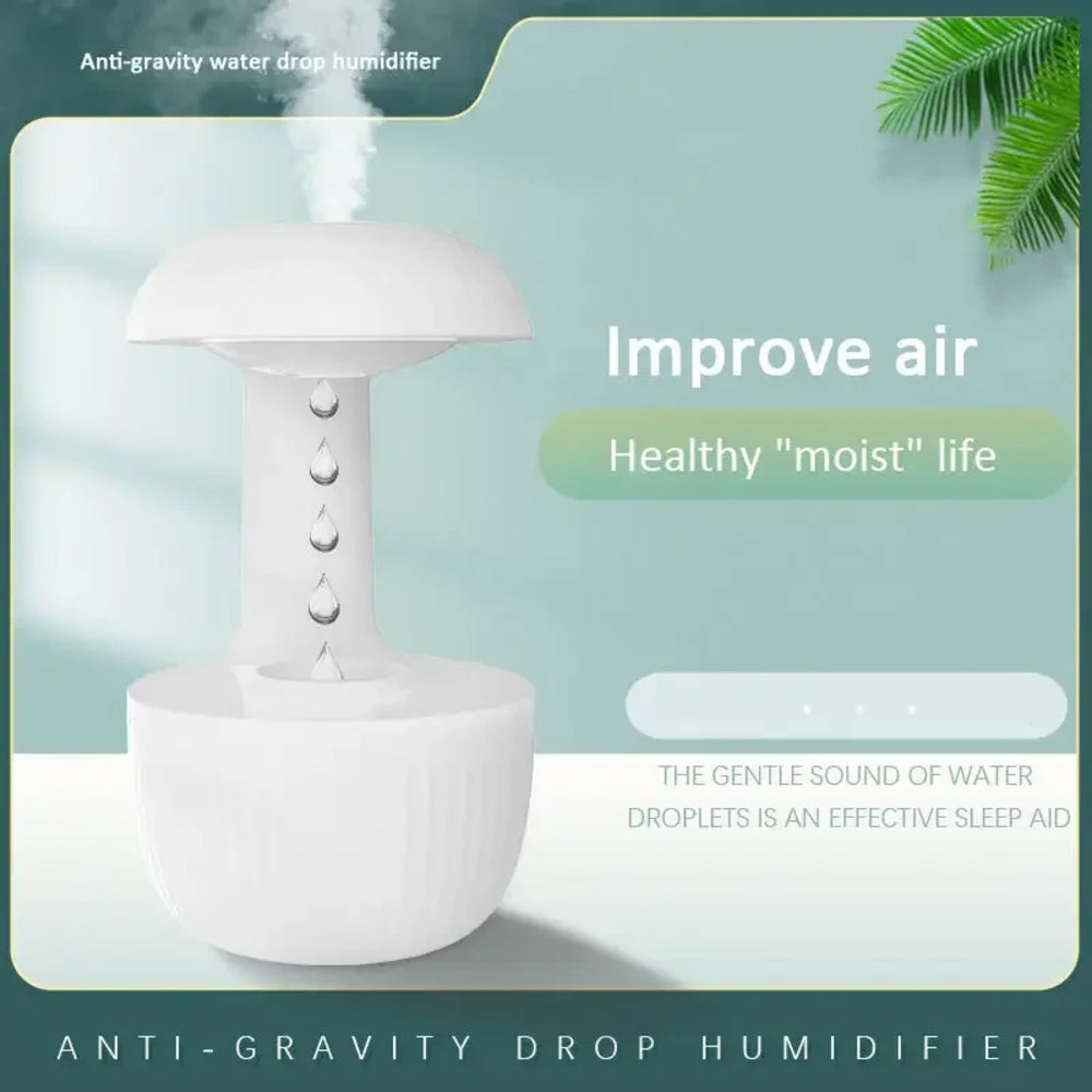600ml Water Drop Ultrasonic Essential Oil Diffuser Humidifier