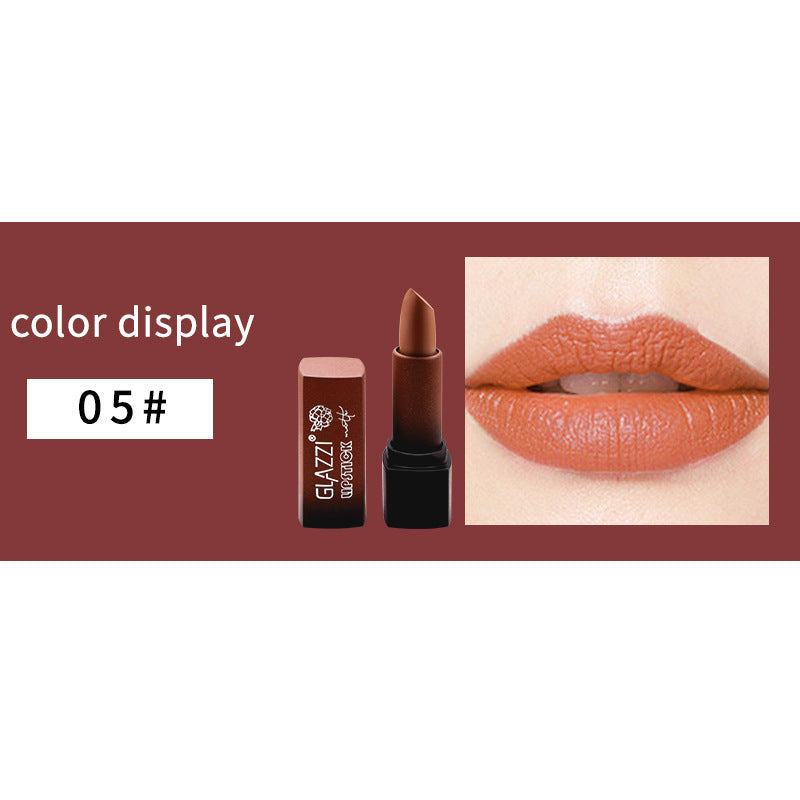 Small Square Tube Matte Moisturizing Long Lasting Lipstick