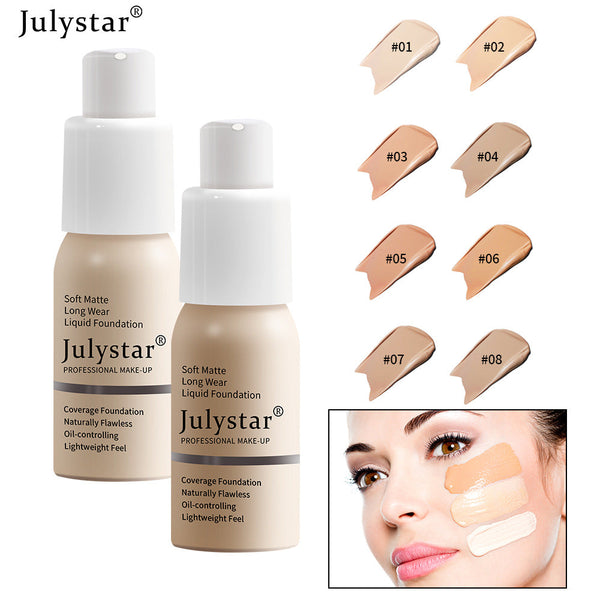 Long Lasting Moisturizing Oil Control Liquid Foundation