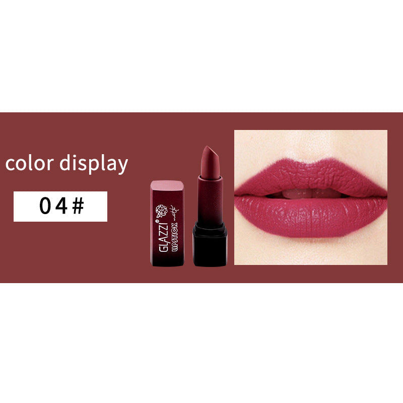 Small Square Tube Matte Moisturizing Long Lasting Lipstick