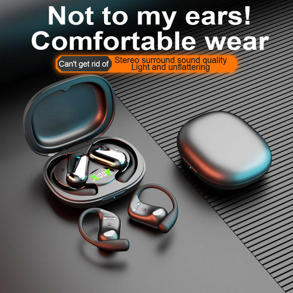 Open Ear Wireless Earphones with Noise Cancellation Sports