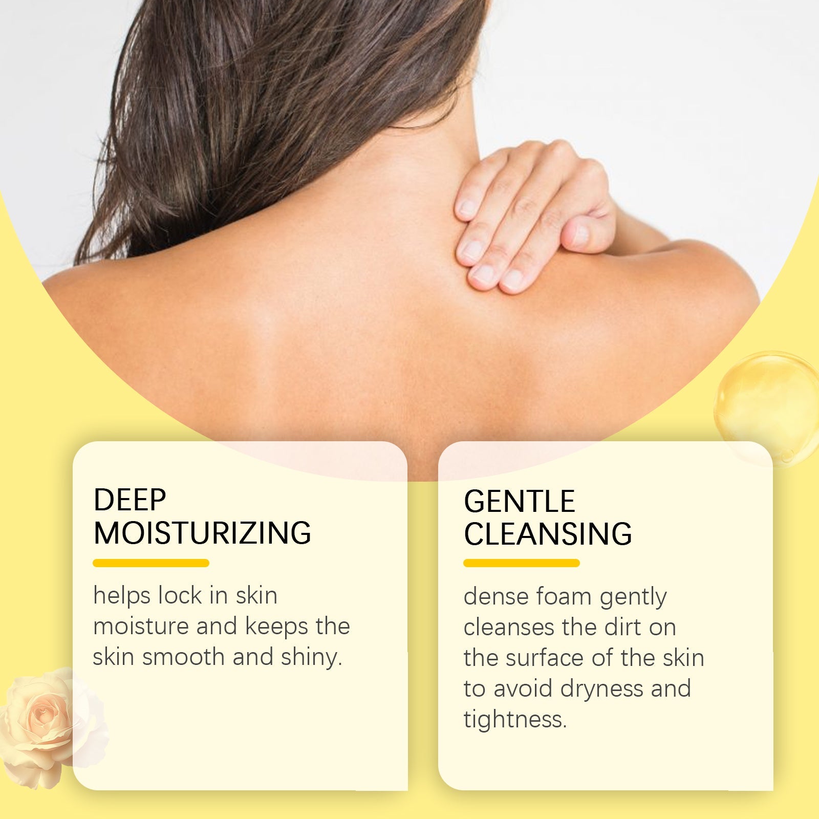 Perfumed Moisturizing Body Wash for Soft Fresh Skin