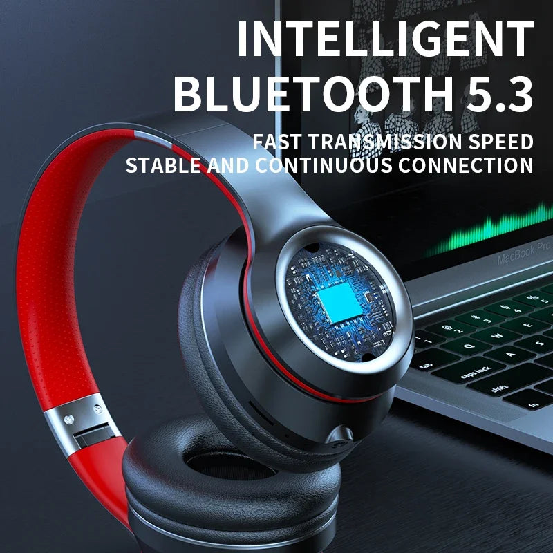 DR90 Wireless Headphones with Heavy Bass Long Battery