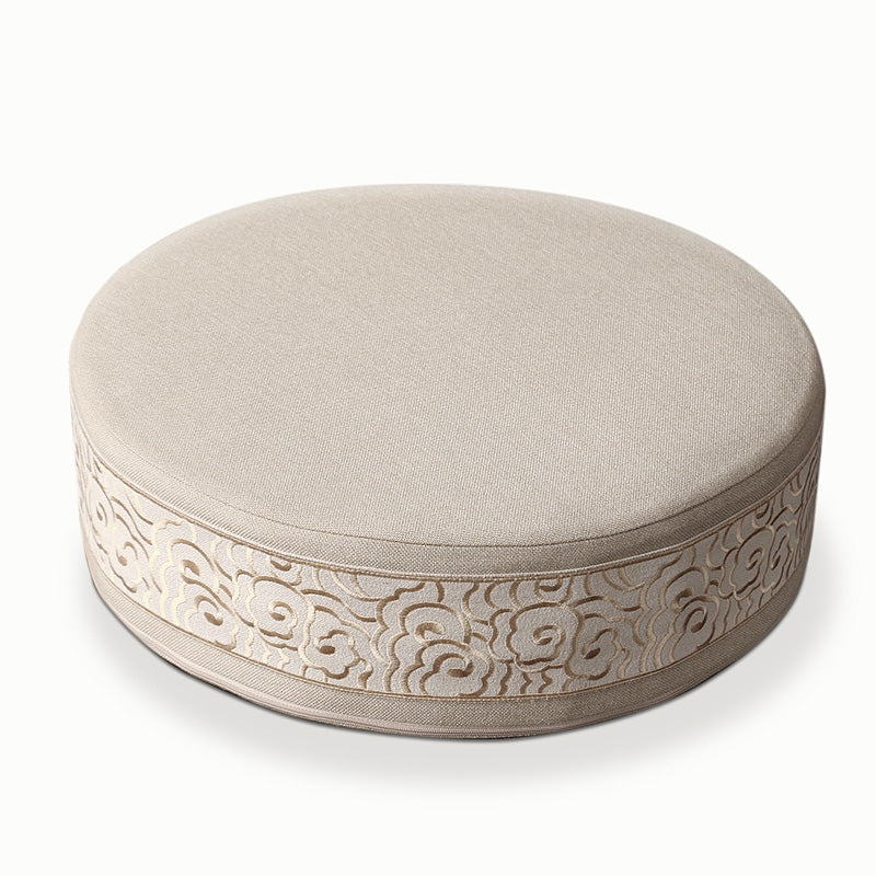 Thickened Round Meditation Cushion Square Tatami Mat