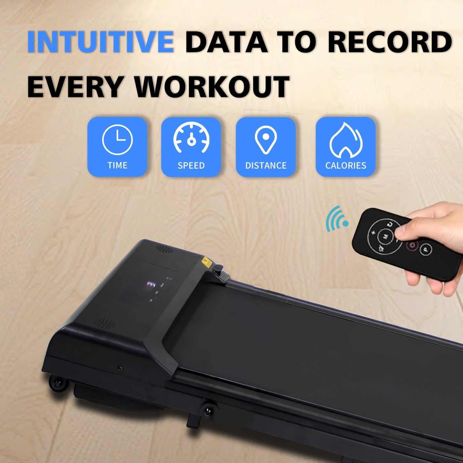 Portable Treadmill with Remote Control for Walking Jogging