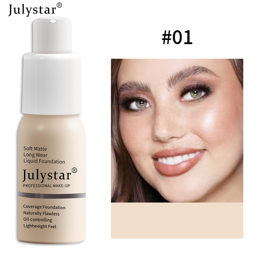 Long Lasting Moisturizing Oil Control Liquid Foundation