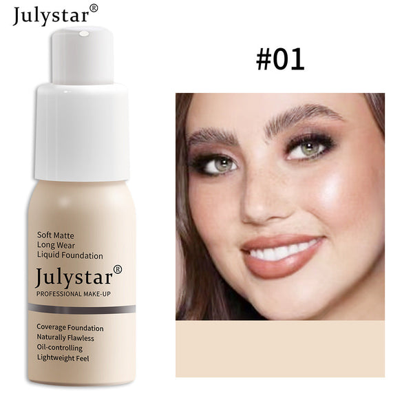 Long Lasting Moisturizing Oil Control Liquid Foundation