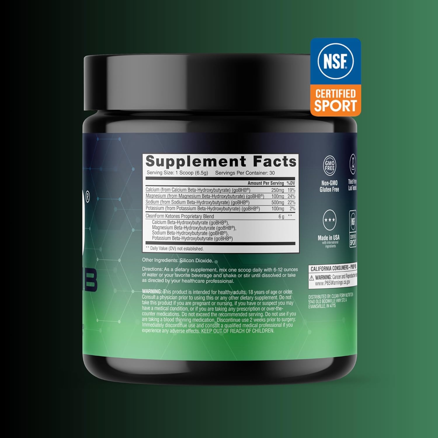 Ketone Supplement for Active Energy Support