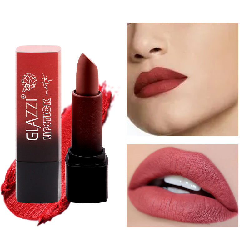 Small Square Tube Matte Moisturizing Long Lasting Lipstick