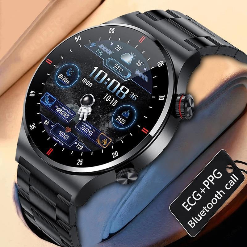 Smartwatch ECG PPG Music Player Bluetooth Call