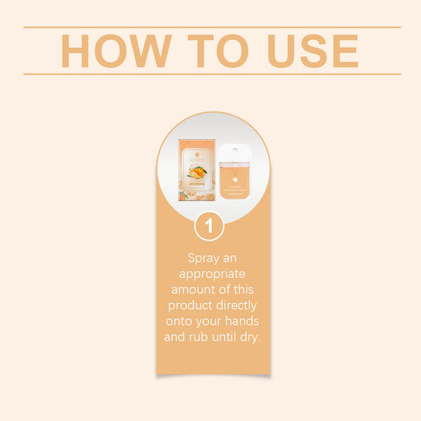 Portable Hand Sanitizer Spray for Clean Hands