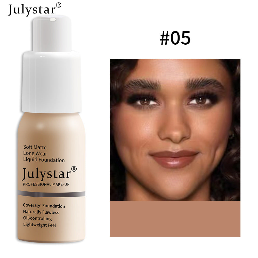 Long Lasting Moisturizing Oil Control Liquid Foundation
