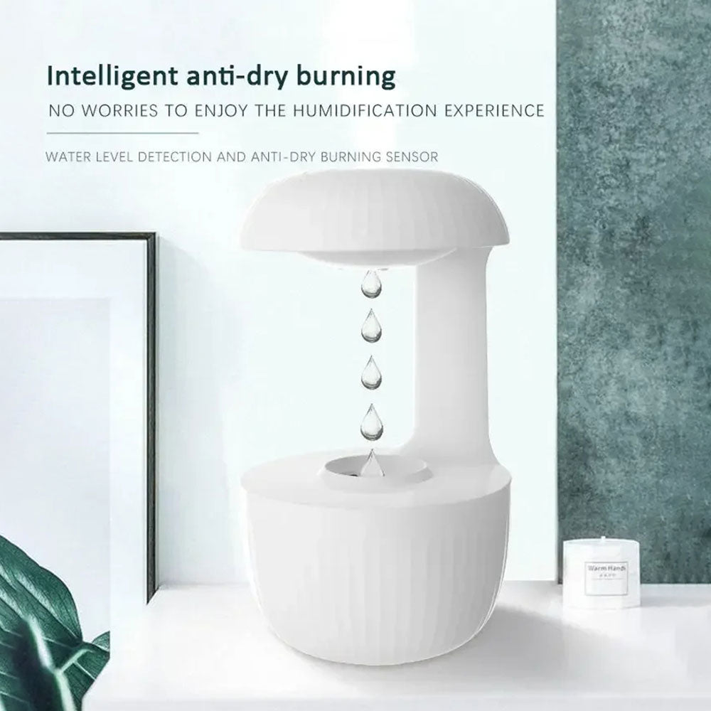 600ml Water Drop Ultrasonic Essential Oil Diffuser Humidifier