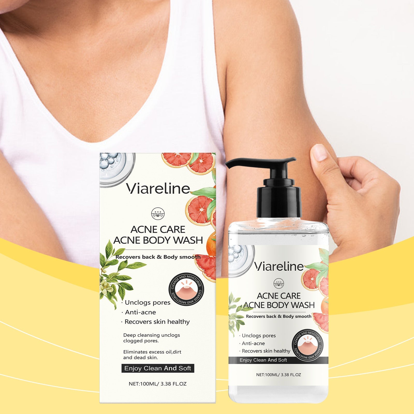 Soothing Repair Hydrating Shower Gel for Dry Skin