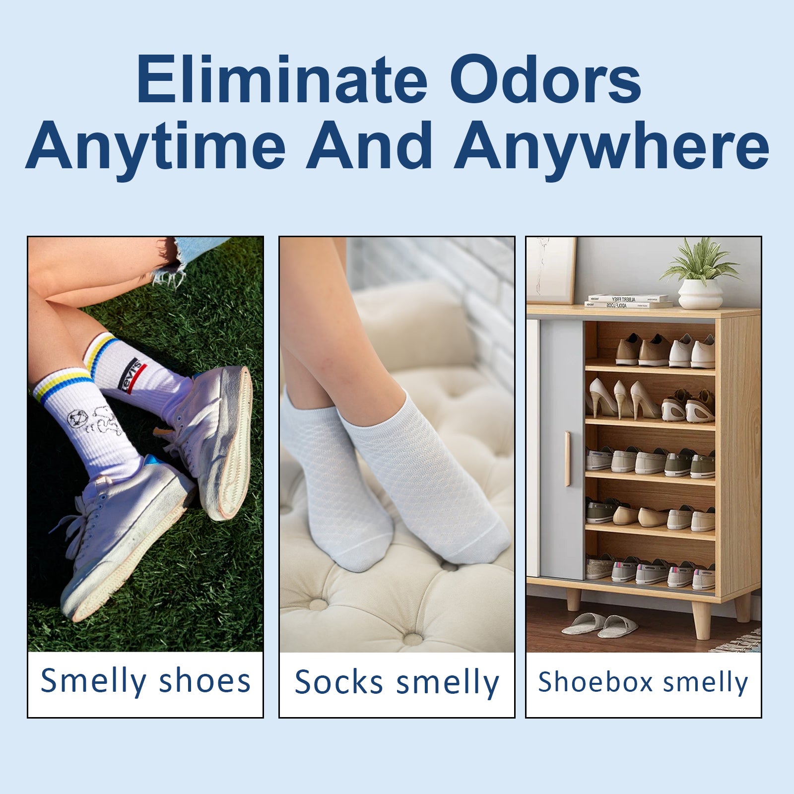 Foot Deodorant Spray for Sweat Odor and Freshness