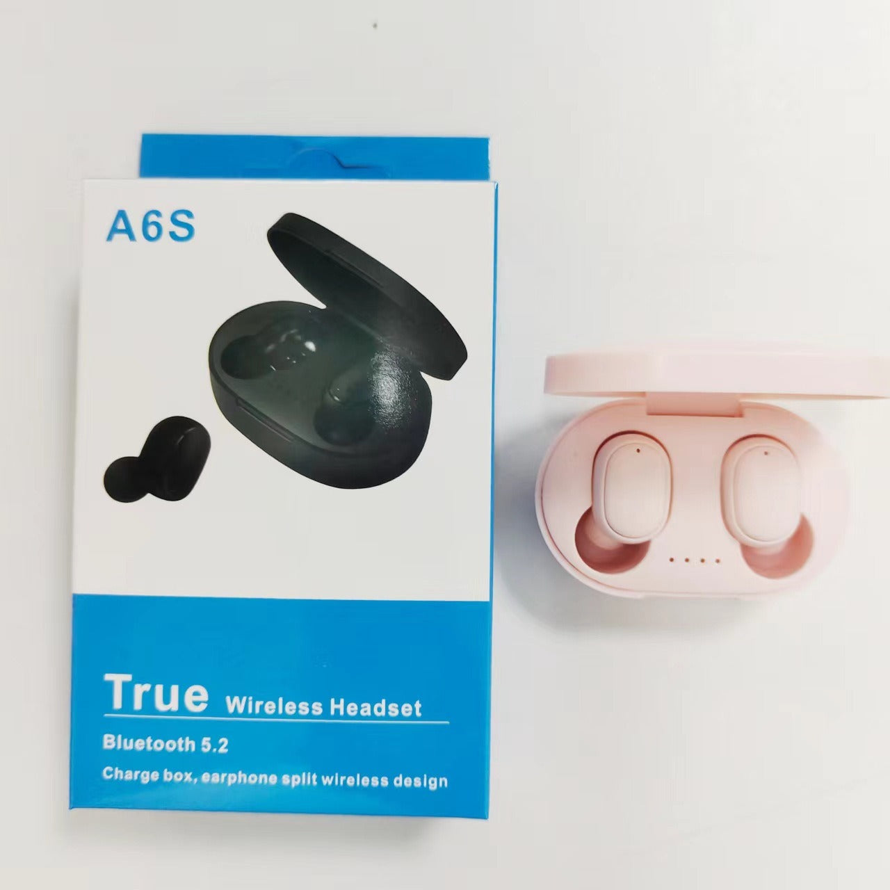 A6S Macaron Bluetooth 5.2 Wireless TWS Sports Earbuds