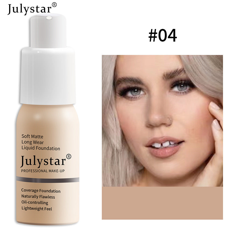 Long Lasting Moisturizing Oil Control Liquid Foundation