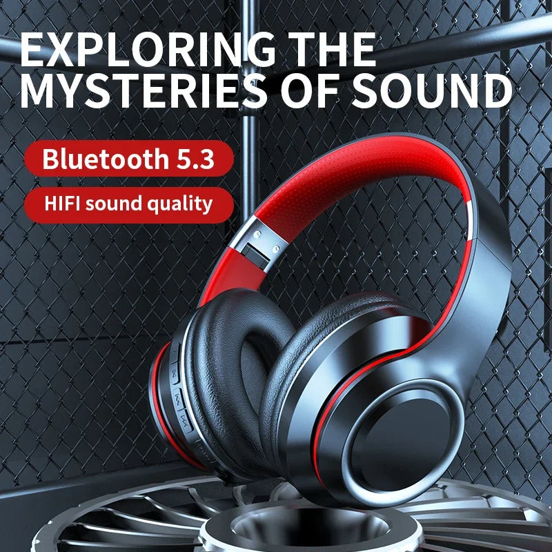 DR90 Wireless Headphones with Heavy Bass Long Battery