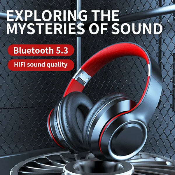 DR90 Wireless Headphones with Heavy Bass Long Battery