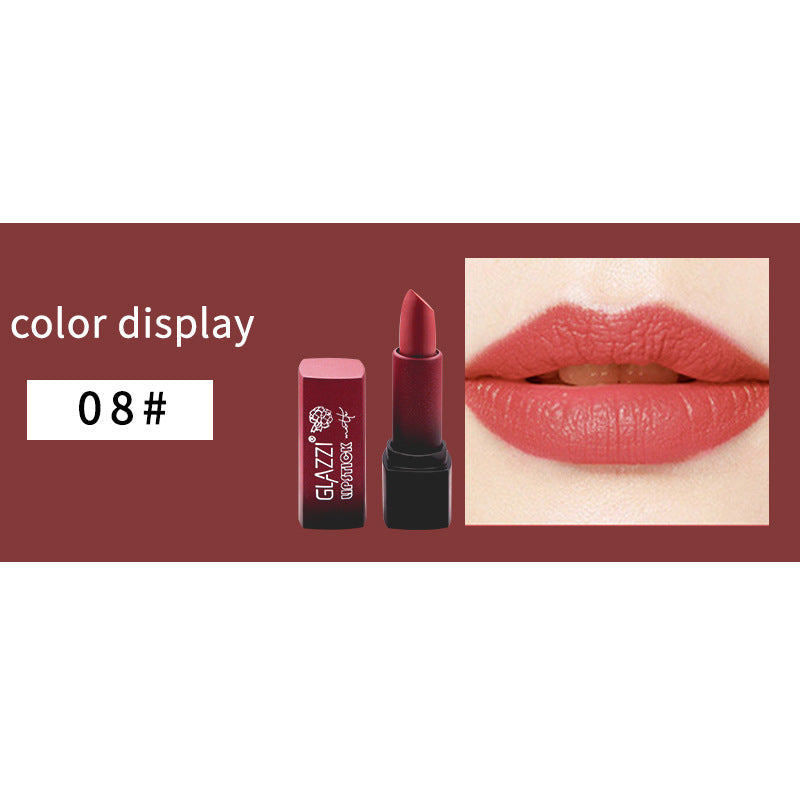 Small Square Tube Matte Moisturizing Long Lasting Lipstick