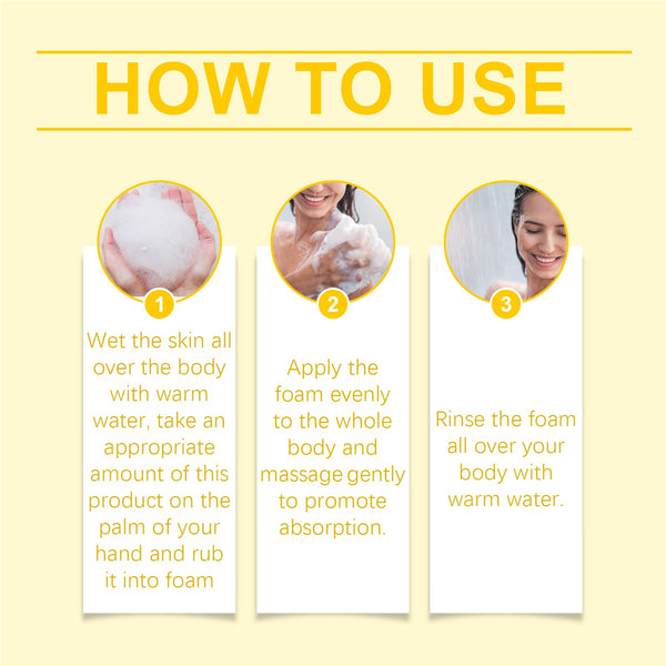 Perfumed Moisturizing Body Wash for Soft Fresh Skin