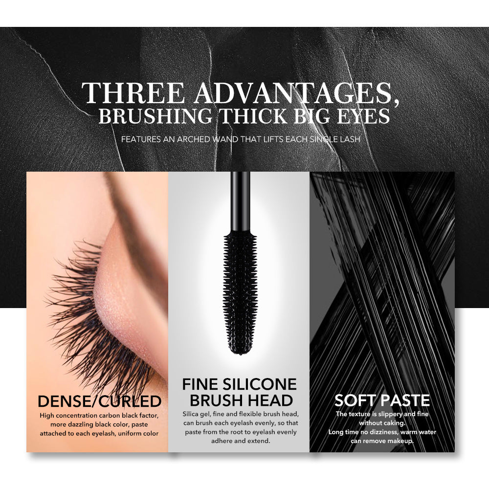 Thickening Waterproof Mascara for Long Lasting Lashes