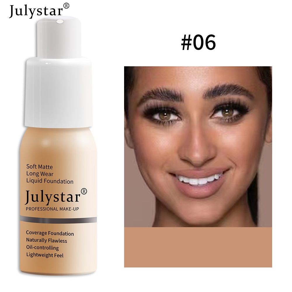 Long Lasting Moisturizing Oil Control Liquid Foundation