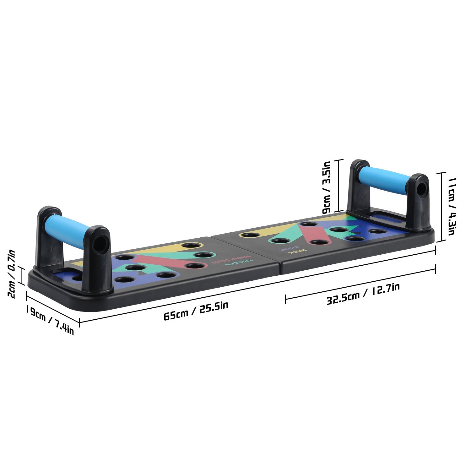 Foldable Multi Function Push Up Board Fitness Equipment