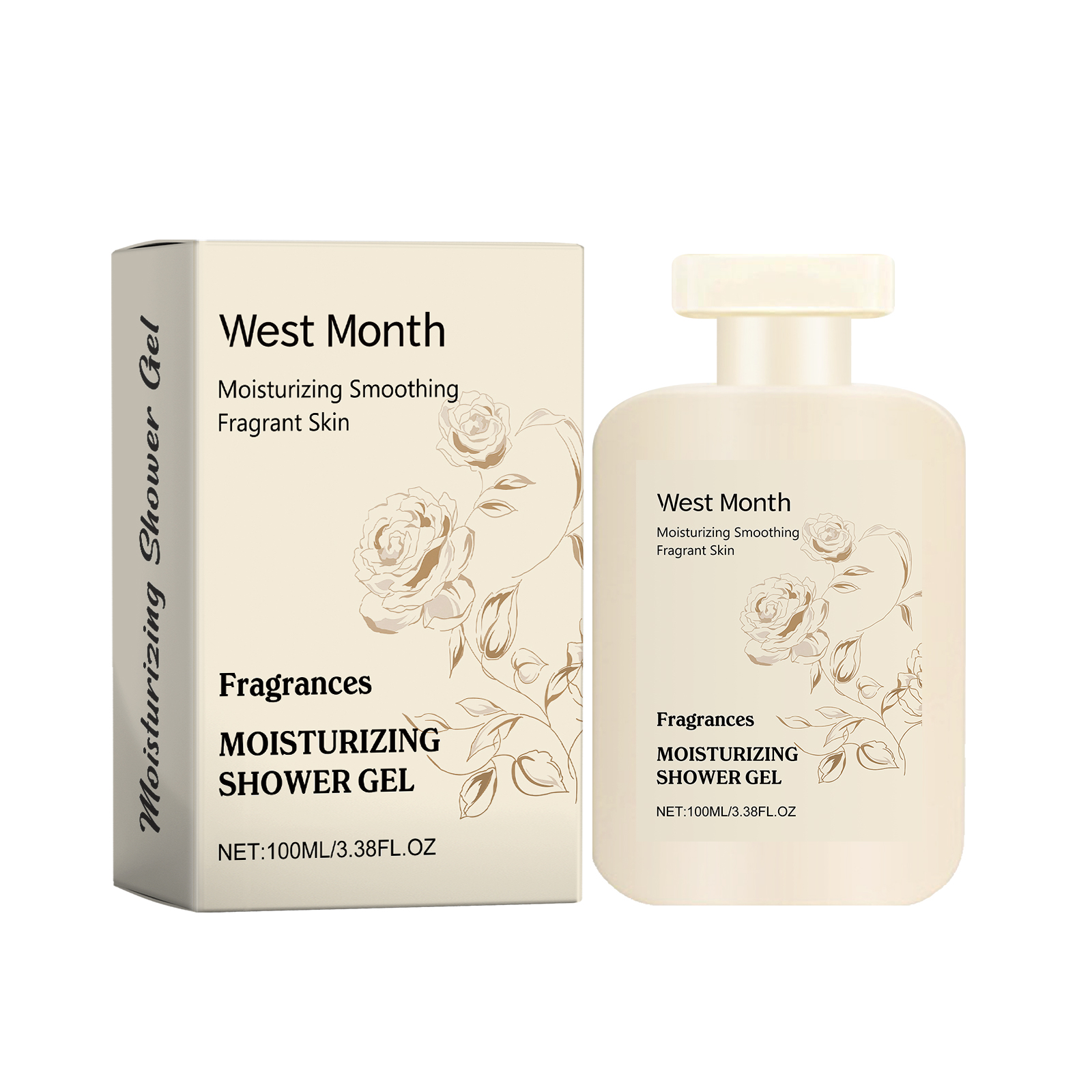 Perfumed Moisturizing Body Wash for Soft Fresh Skin