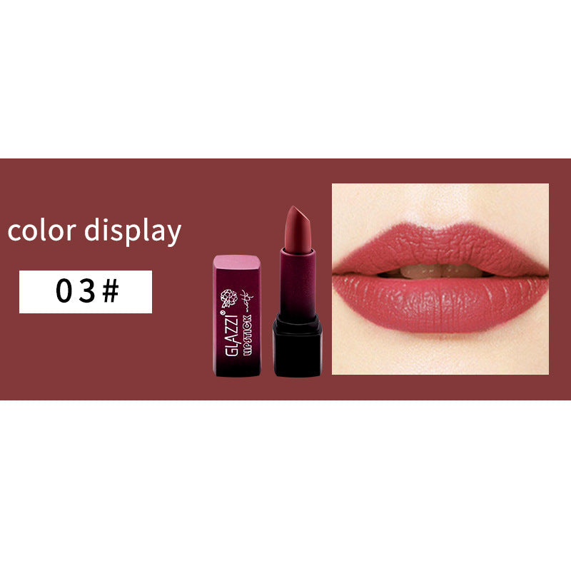 Small Square Tube Matte Moisturizing Long Lasting Lipstick