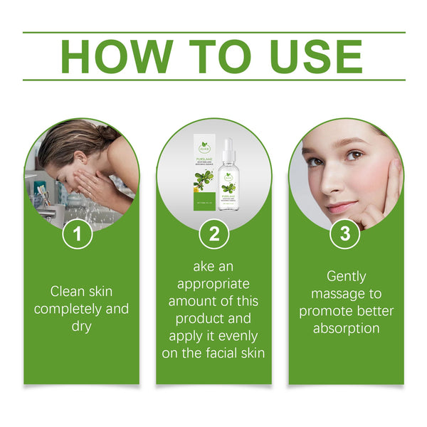 Purslane Soothing Repair Facial Hydrating Moisturizing Serum