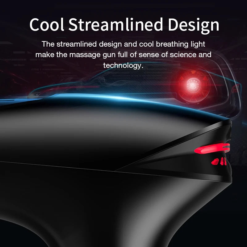 Icy Cold Compress Massage Gun for Deep Muscle