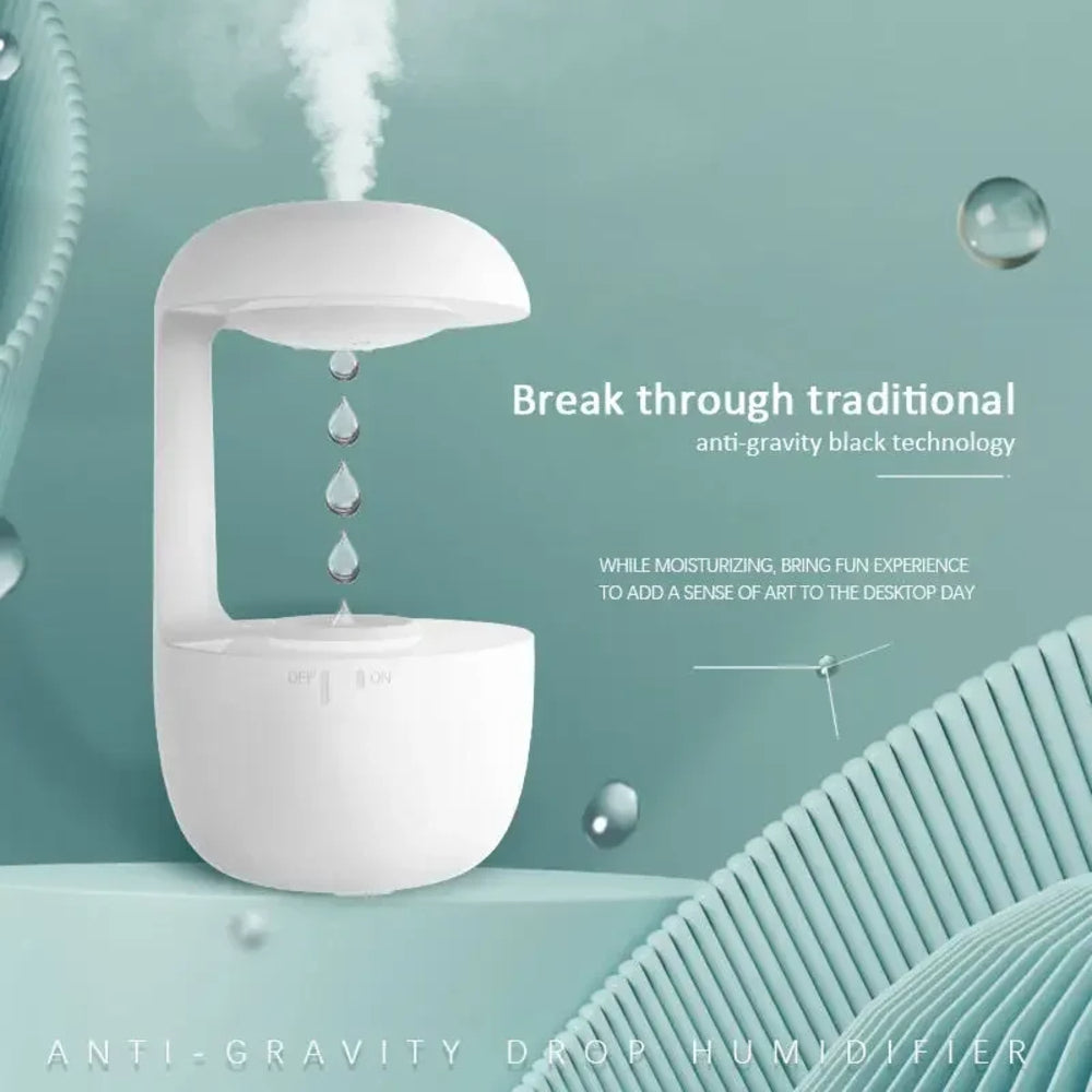 600ml Water Drop Ultrasonic Essential Oil Diffuser Humidifier