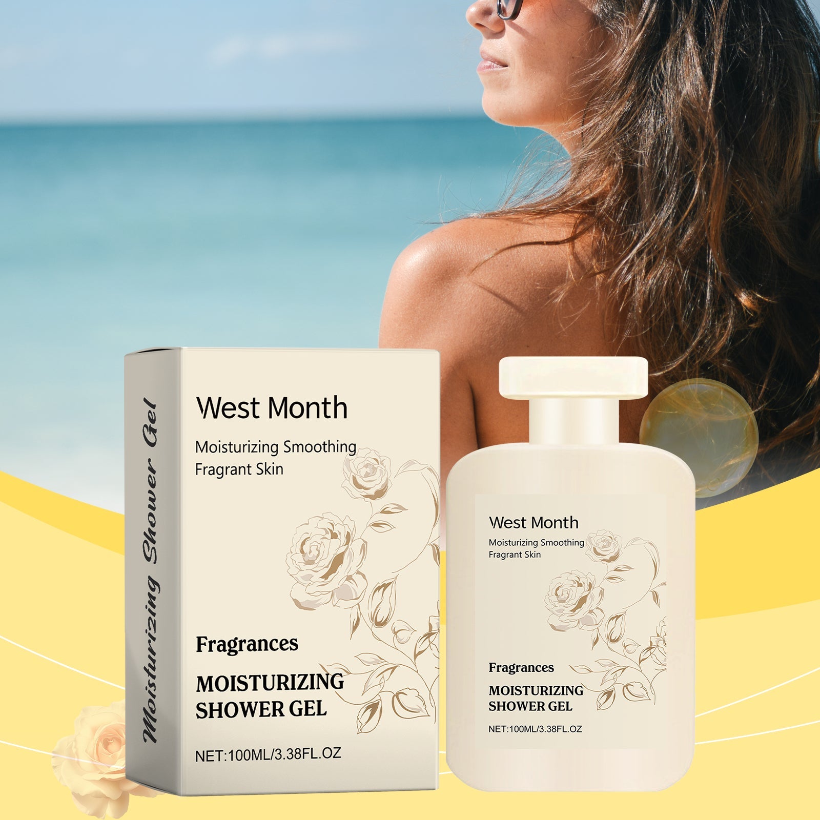 Perfumed Moisturizing Body Wash for Soft Fresh Skin