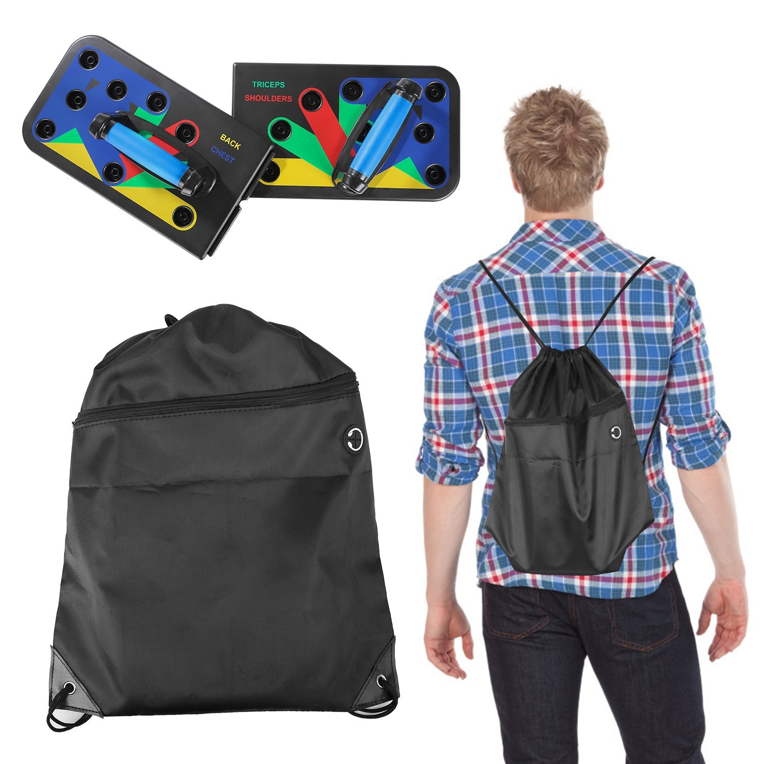 Foldable Multi Function Push Up Board Fitness Equipment