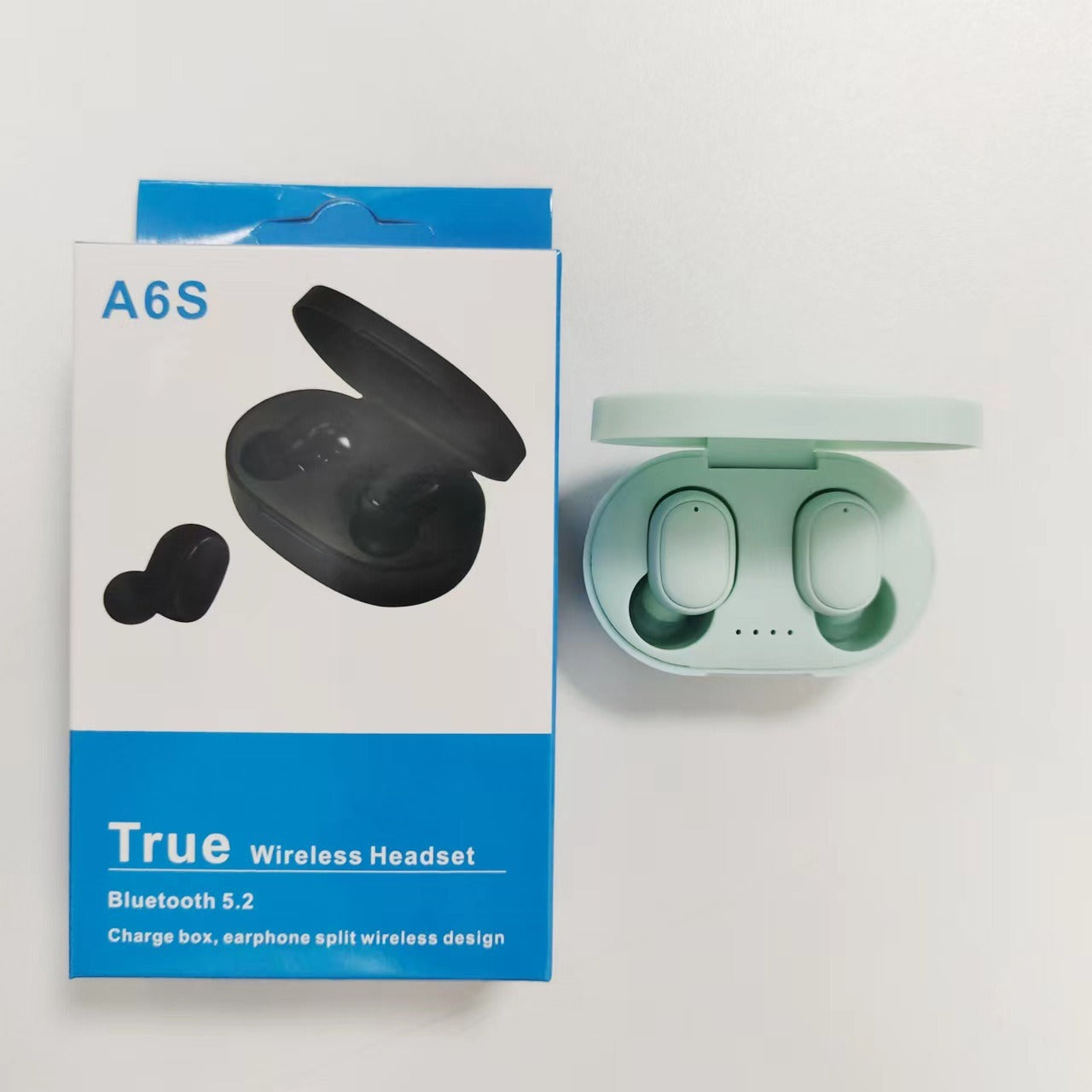A6S Macaron Bluetooth 5.2 Wireless TWS Sports Earbuds