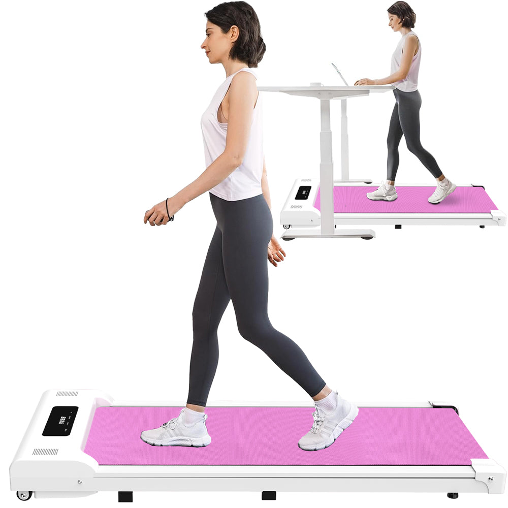 Under Desk Treadmill Walking Pad with Remote LED