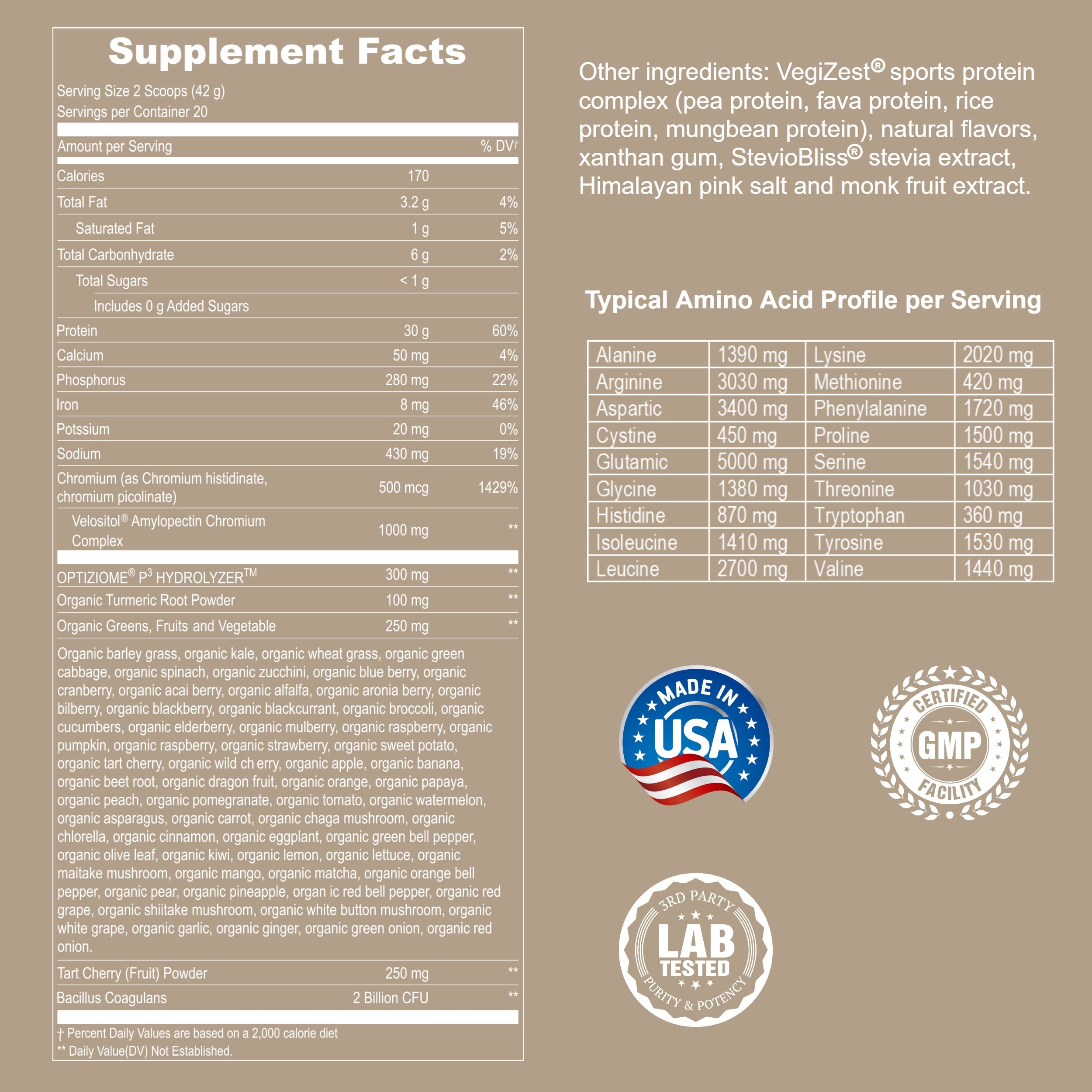 Plant Based Sport Protein Powder for Active Fitness