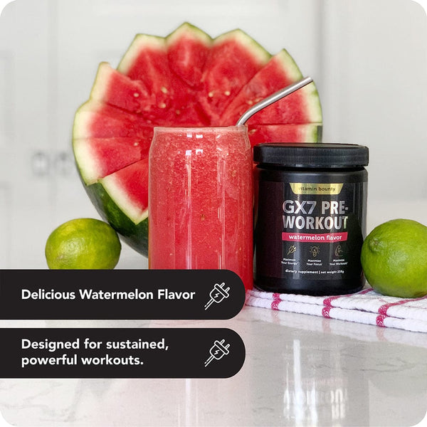 Watermelon Pre Workout Fitness Supplement Powder