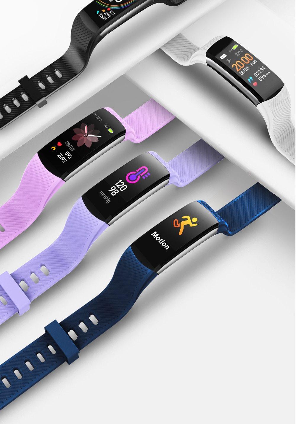 Luxury Unisex Smartwatch Fitness Tracker Waterproof Android iOS
