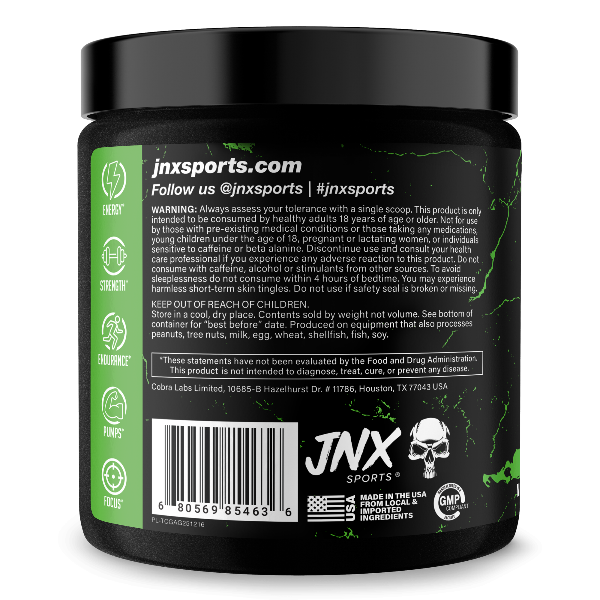 Pre Workout Fitness Supplement Powder