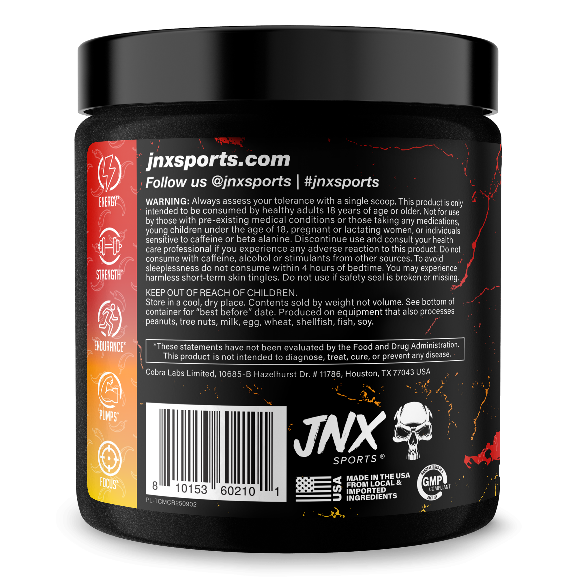 Pre Workout Fitness Supplement Powder