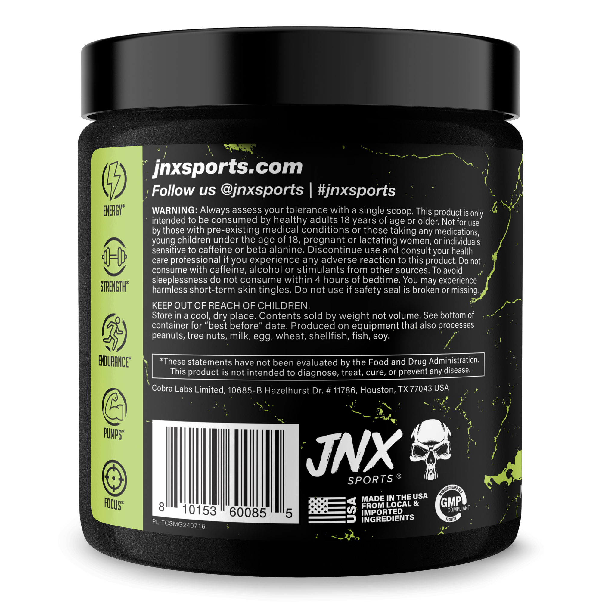 Pre Workout Fitness Supplement Powder