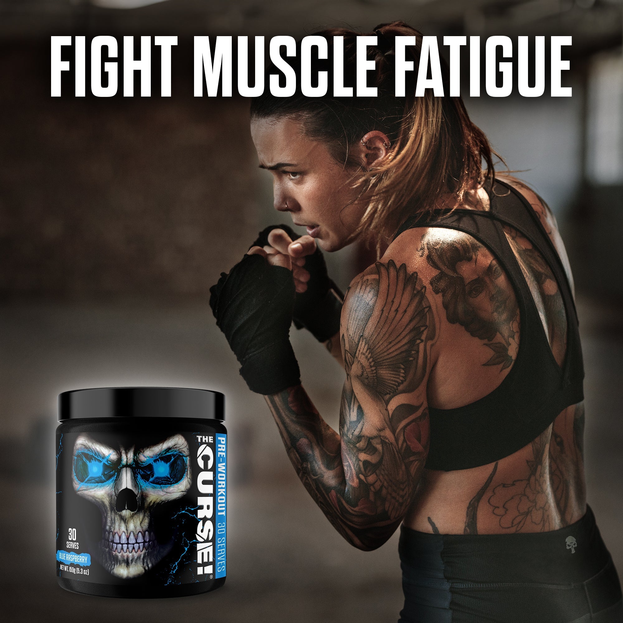Pre Workout Fitness Supplement Powder
