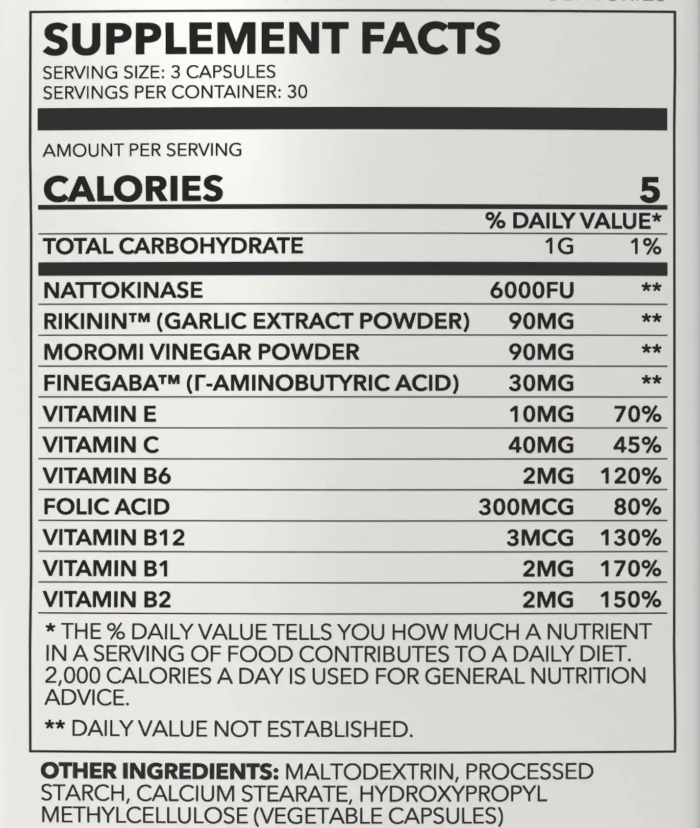Blend 6000 FU Support Capsules