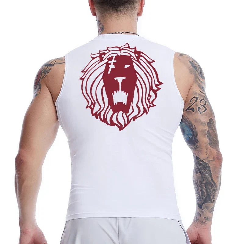 Men's Anime Inspired Compression Tank Top